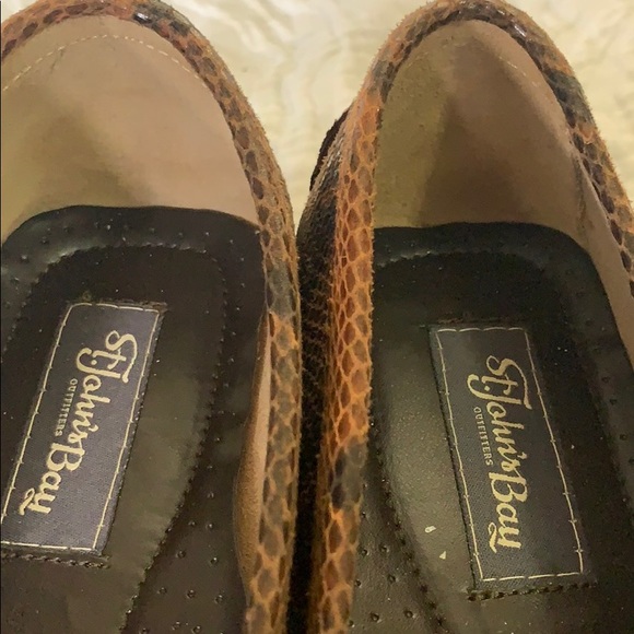 🍂 St. John’s bay snake skin loafer - Picture 5 of 7